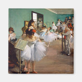 De dansklasse van Edgar Degas Magneet (Voorkant)