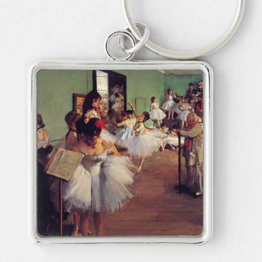 De dansklasse van Edgar Degas Sleutelhanger (Voorkant)