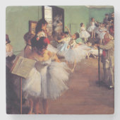 De dansklasse van Edgar Degas Stenen Onderzetter (Voorkant)
