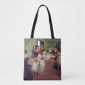 De dansklasse van Edgar Degas Tote Bag (Voorkant)