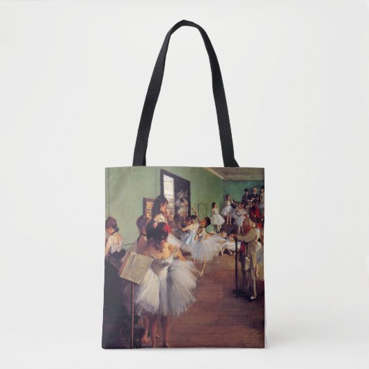 De dansklasse van Edgar Degas Tote Bag (Voorkant)
