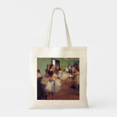 De dansklasse van Edgar Degas Tote Bag (Achterkant)