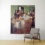 De dansklasse van Edgar Degas Wandkleed (In situ)