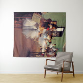 De dansklasse van Edgar Degas Wandkleed (In Situ (horizontaal))