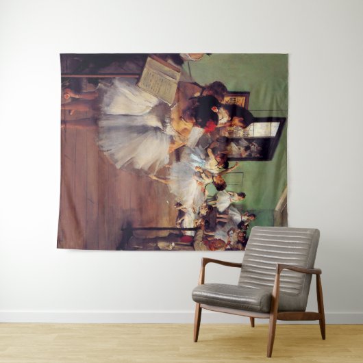 De dansklasse van Edgar Degas Wandkleed (In Situ (horizontaal))