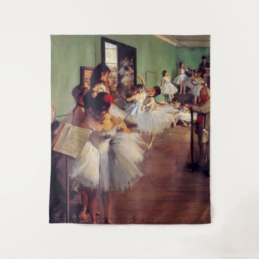 De dansklasse van Edgar Degas Wandkleed (Voorkant)