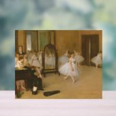 De dansles (1870) Edgar Degas Acryl Bord (Neutraal)