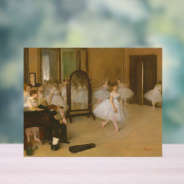 De dansles (1870) Edgar Degas Acryl Bord