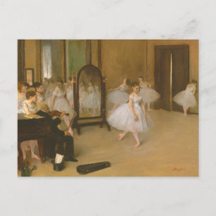 De dansles (1870) Edgar Degas Briefkaart