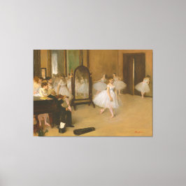 De dansles (1870) Edgar Degas Canvas Afdruk