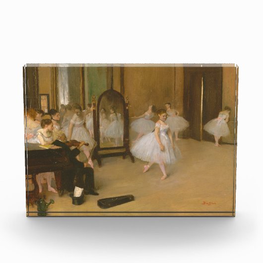 De dansles (1870) Edgar Degas Fotoblokken (Voorkant)