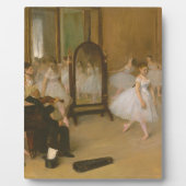 De dansles (1870) Edgar Degas Fotoplaat (Voorkant)