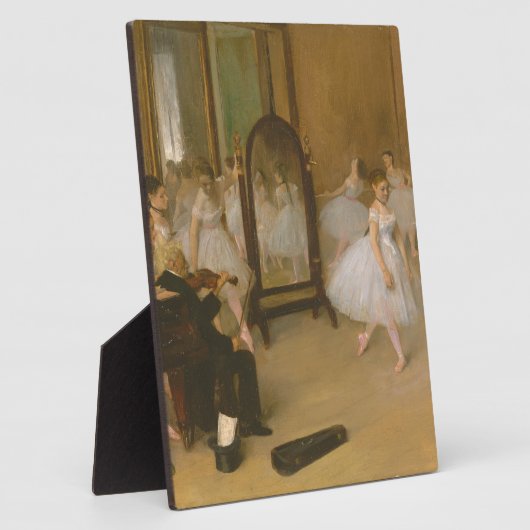 De dansles (1870) Edgar Degas Fotoplaat (Zijkant)