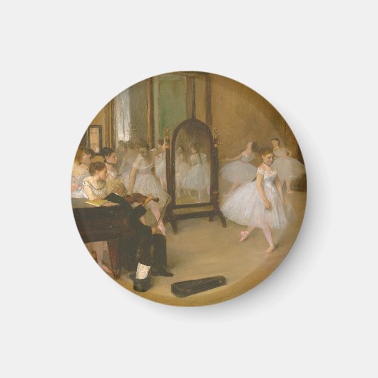 De dansles (1870) Edgar Degas Magneet (Voorkant)