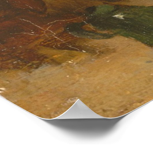 De dansles (1870) Edgar Degas Poster (Hoek)