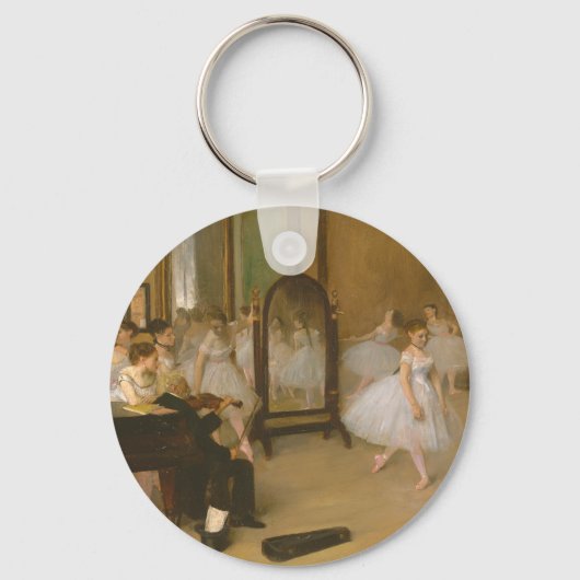 De dansles (1870) Edgar Degas Sleutelhanger (Voorkant)