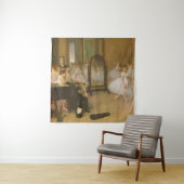 De dansles (1870) Edgar Degas Wandkleed (In situ)