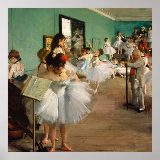 De Dansles (1874) Poster (Voorkant)