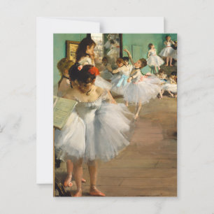 De dansles, Bekend schilderij Briefkaart