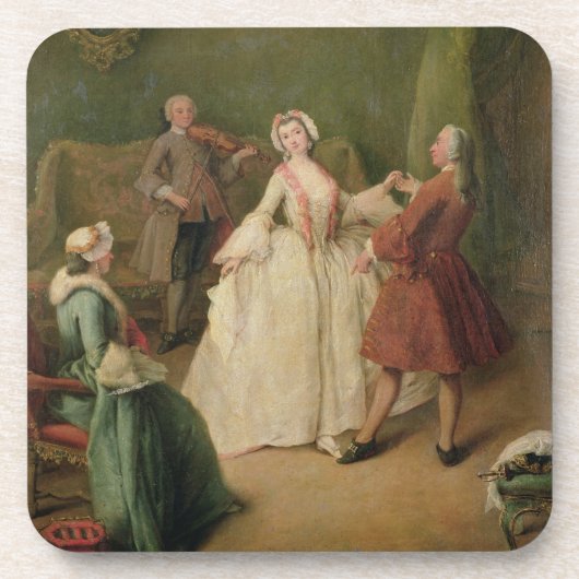 De dansles bier onderzetter (Voorkant)