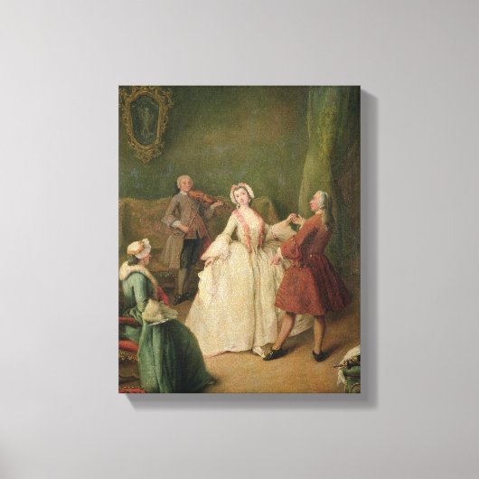 De dansles canvas afdruk (Voorkant)