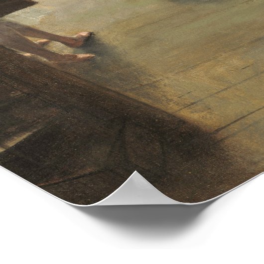 De dansles, Degas Art Poster (Hoek)