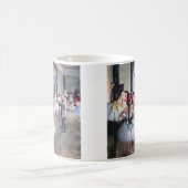 De dansles door Edgar Degas, vintage balletkunst Koffiemok (Center)