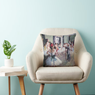 De dansles door Edgar Degas, Vintage balletkunst Kussen