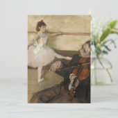 De dansles | Edgar Degas (Staand voorkant)