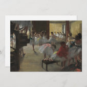 De dansles | Edgar Degas (Voorkant / Achterkant)