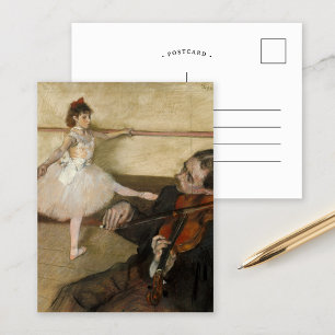 De dansles   Edgar Degas Briefkaart