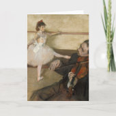 De dansles | Edgar Degas Kaart (Voorkant)