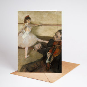 De dansles   Edgar Degas Kaart