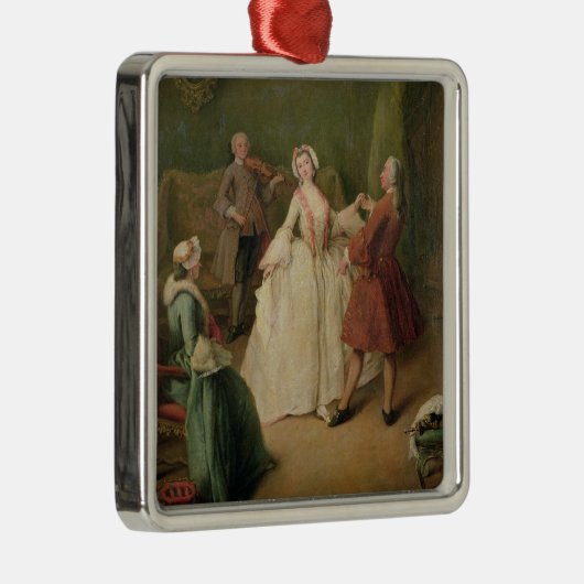 De dansles metalen ornament (Rechts)