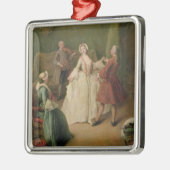 De dansles metalen ornament (Links)