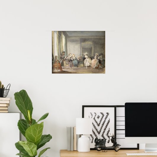 De dansles poster (Thuiskantoor)