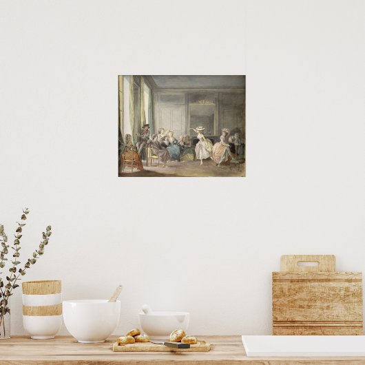 De dansles poster (Keuken)