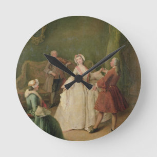 De dansles ronde klok