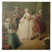 De dansles tegeltje (Voorkant)
