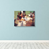 De dansles van Edgar Degas Canvas Afdruk (Insitu (Houten vloer))