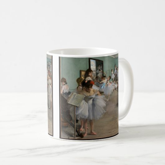 De dansles van Edgar Degas Koffiemok (Voorkant rechts)