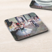 De dansles van Edgar Degas, Kunst uit het tijdperk Bier Onderzetter (Linkerzijde)