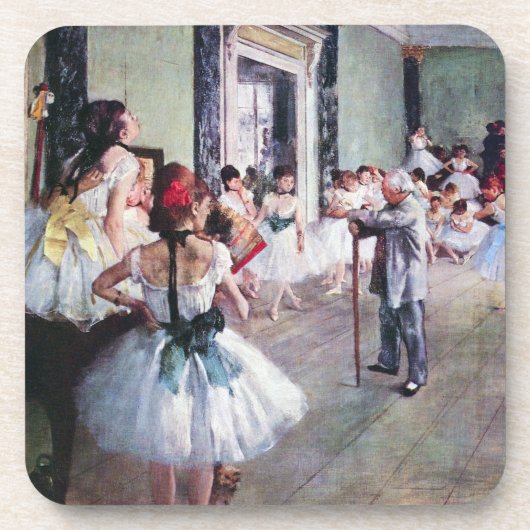 De dansles van Edgar Degas, Kunst uit het tijdperk Bier Onderzetter (Voorkant)