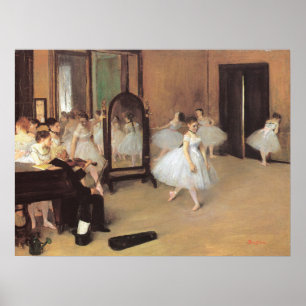 De dansles van Edgar Degas, Vintage Ballet Poster
