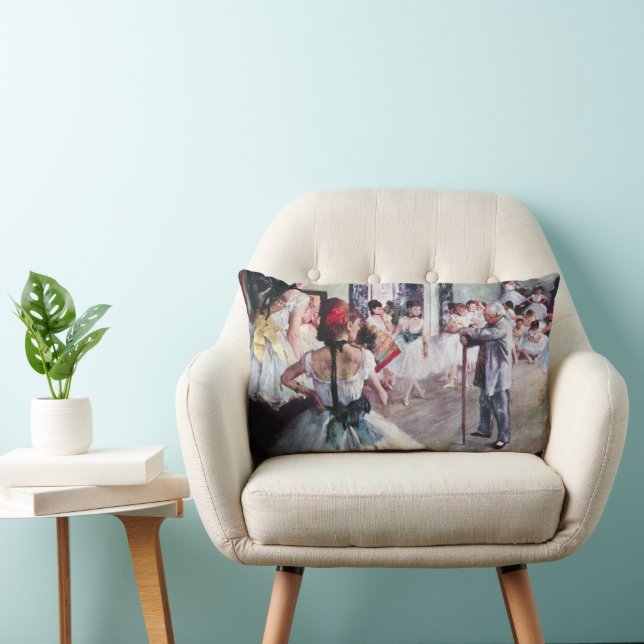De dansles van Edgar Degas, Vintage balletkunst Kussen (Stoel)