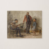 De dansles van Thomas Eakins Legpuzzel (Horizontaal)