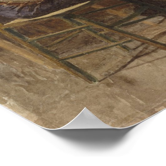 De dansles van Thomas Eakins Poster (Hoek)