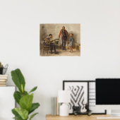 De dansles van Thomas Eakins Poster (Thuiskantoor)