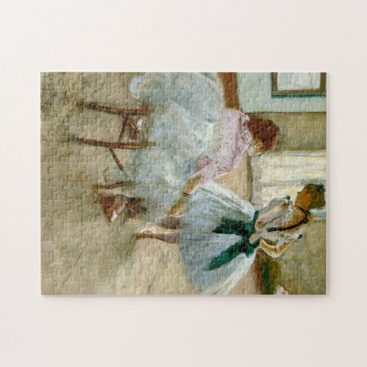 De danslessen van Edgar Degas Legpuzzel (Horizontaal)