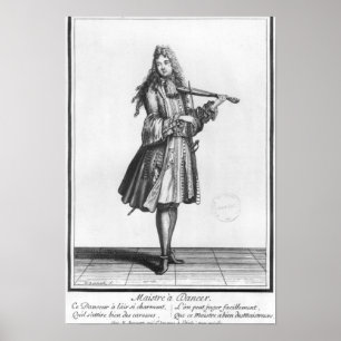 De dansmeester poster